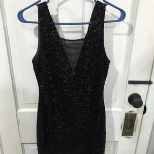 Arden b velvet sequin dress